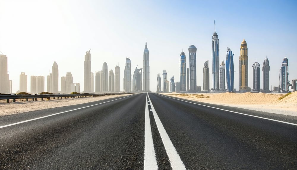 Dubai road trip adventure